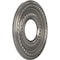 Ekena Millwork Cole Thermoformed PVC Ceiling Medallion Fits Canopies up to 4 1/4-in., Aged Dark Steel CMP10COCST - alternate 2
